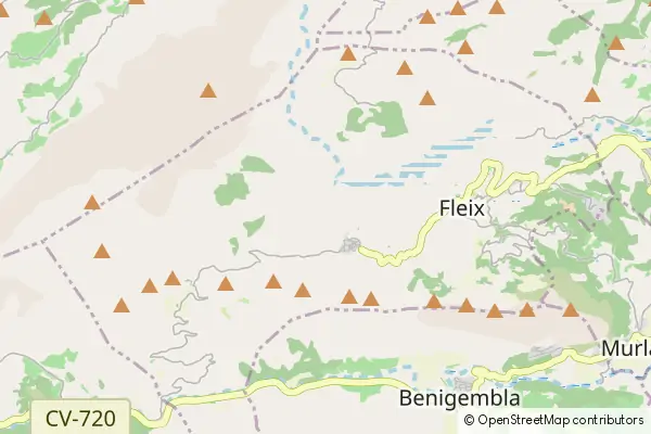 Mapa La Vall de Laguar