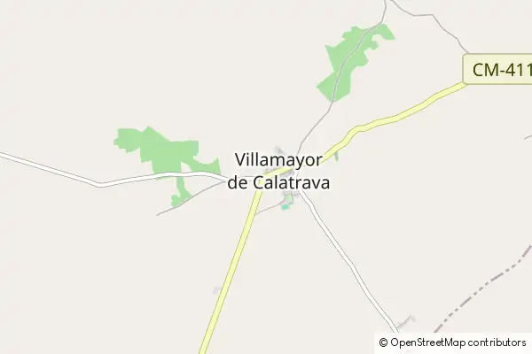 Mapa Villamayor de Calatrava