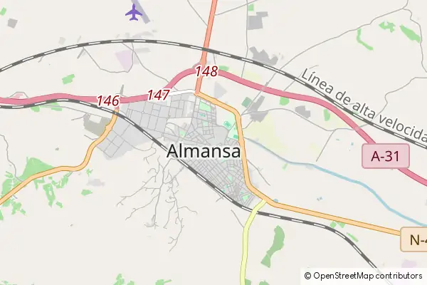 Mapa Almansa