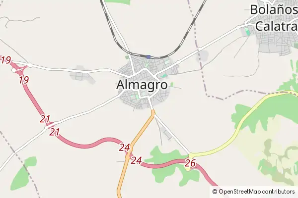 Mapa Almagro