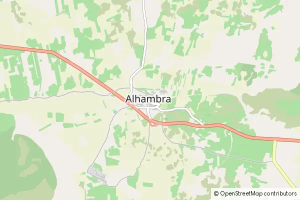 Mapa Alhambra