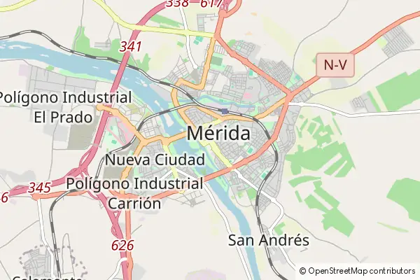 Mapa Mérida