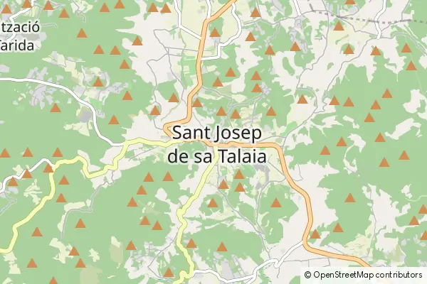 Mapa Sant Josep de sa Talaia