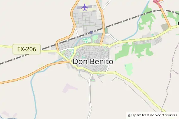 Mapa Don Benito