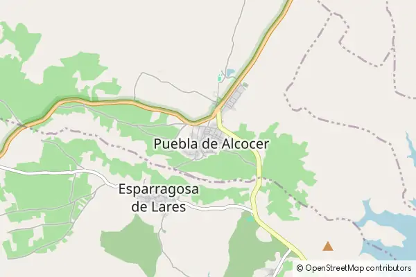 Mapa Puebla de Alcocer