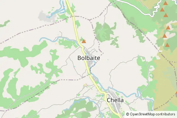 Mapa Bolbaite