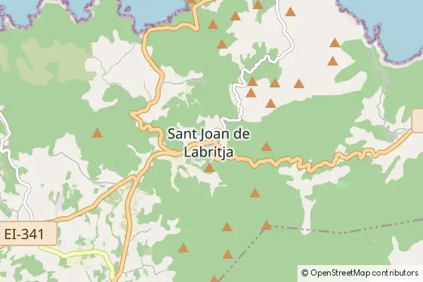 Mapa Sant Joan de Labritja