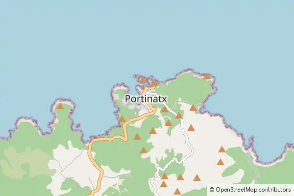 Mapa Portinatx