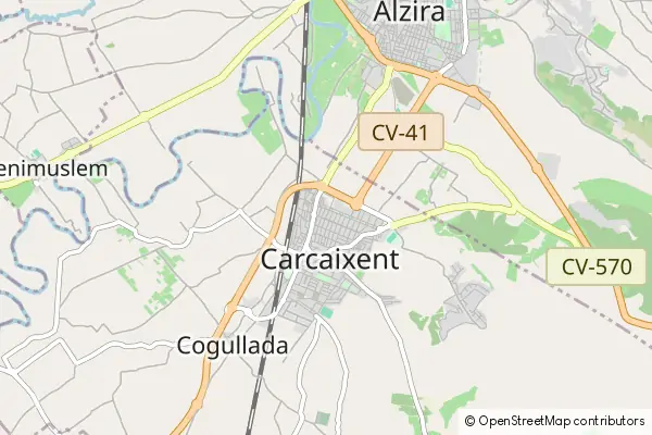 Mapa Carcaixent