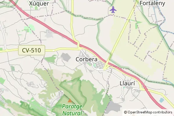 Mapa Corbera