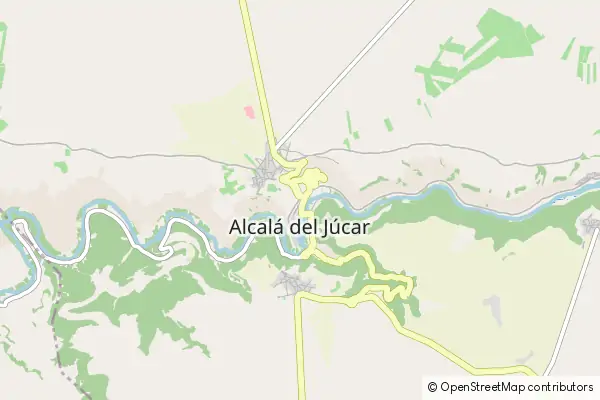 Mapa Alcalá del Júcar