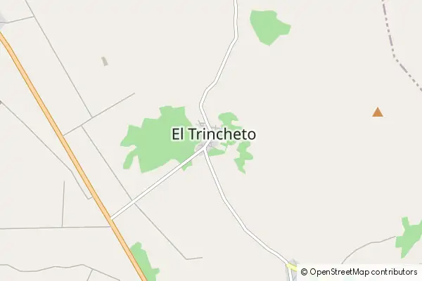 Mapa El Trincheto