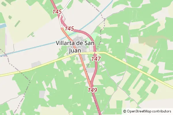 Mapa Villarta de San Juan