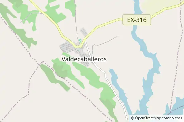 Mapa Valdecaballeros