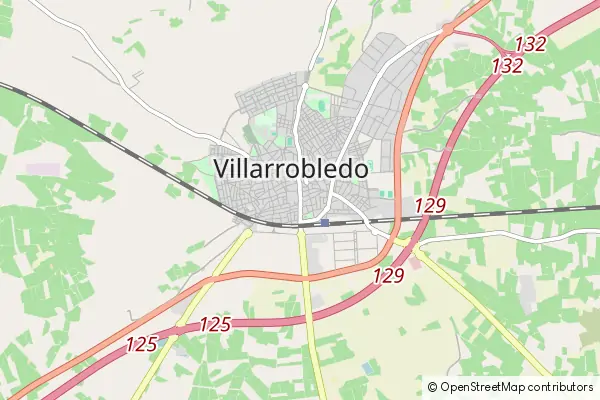 Mapa Villarrobledo