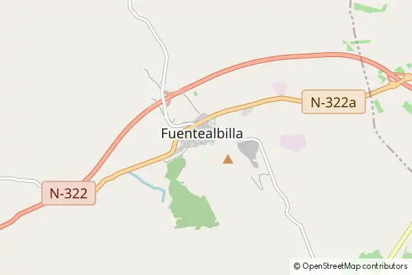 Mapa Fuentealbilla