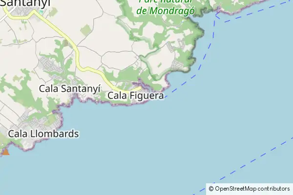 Mapa Cala Figuera