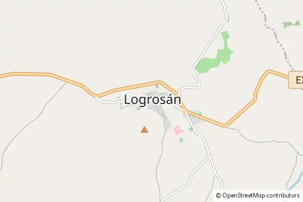 Mapa Logrosán