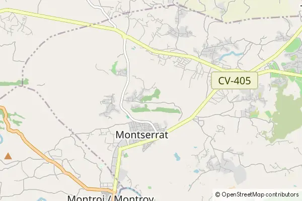 Mapa Montserrat