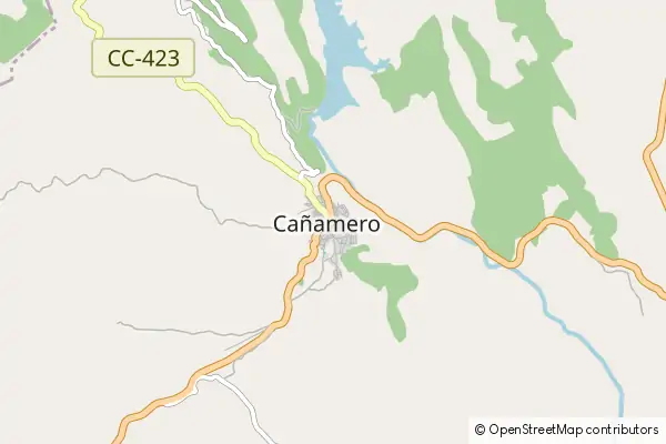 Mapa Cañamero