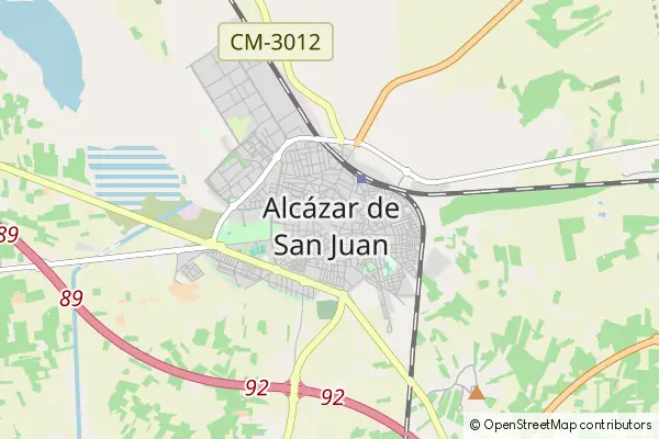 Mapa Alcázar de San Juan