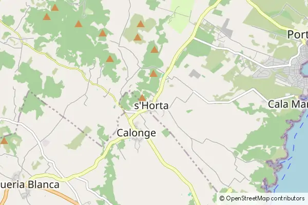 Mapa S' Horta