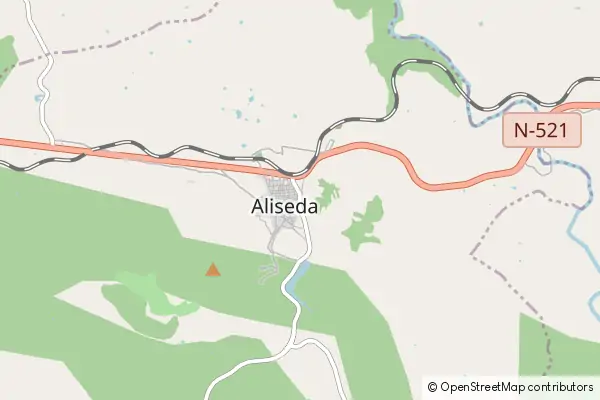 Mapa Aliseda