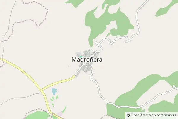 Mapa Madroñera