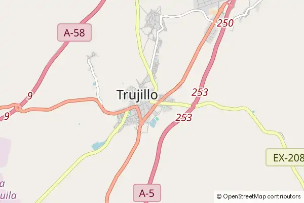 Mapa Trujillo