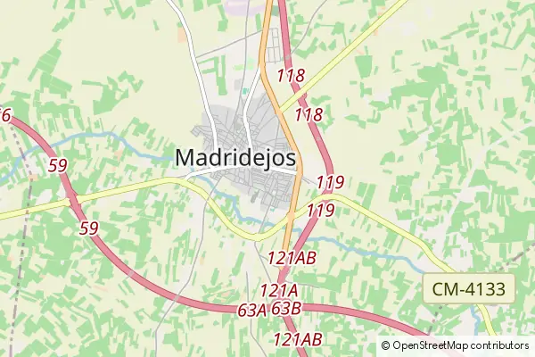 Mapa Madridejos