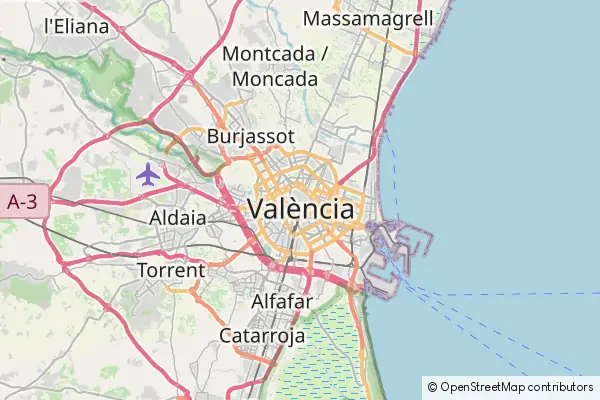 Mapa Walencja