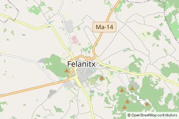 Mapa Felanitx