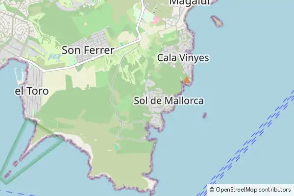 Mapa Sol de Mallorca