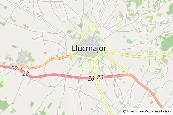 Mapa Llucmajor