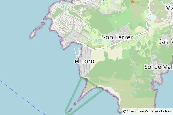 Mapa El Toro