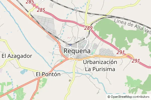 Mapa Requena