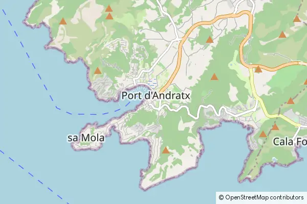 Mapa Port d'Andratx