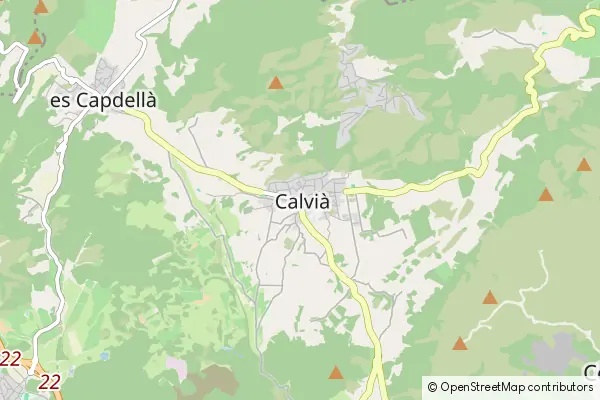 Mapa Calvià