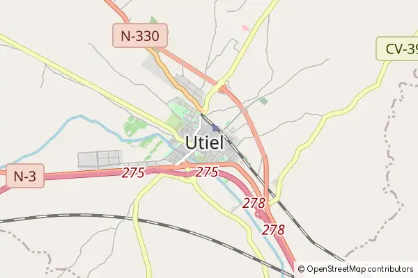 Mapa Utiel