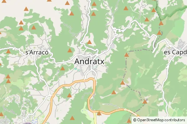 Mapa Andratx