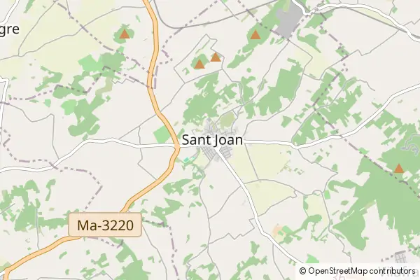 Mapa Sant Joan