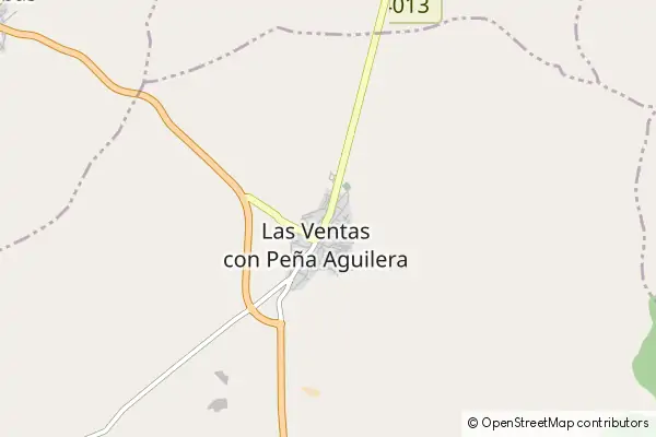 Mapa Las Ventas con Pena Aguilera