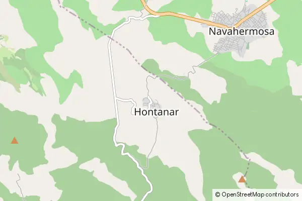 Mapa Hontanar