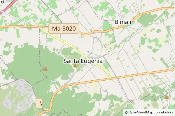 Mapa Santa Eugènia