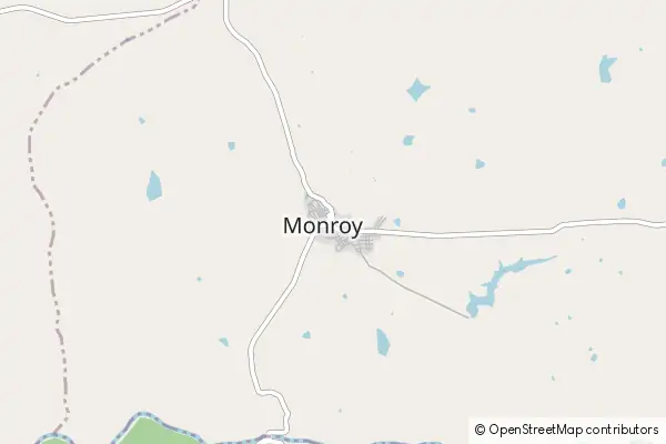 Mapa Monroy