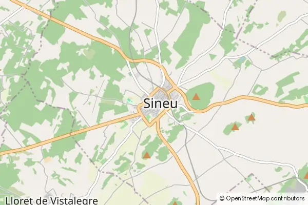 Mapa Sineu