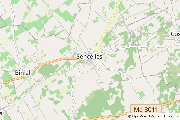 Mapa Sencelles