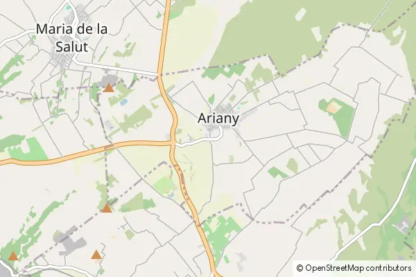 Mapa Ariany