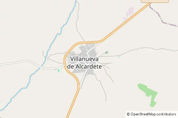 Mapa Villanueva de Alcardete