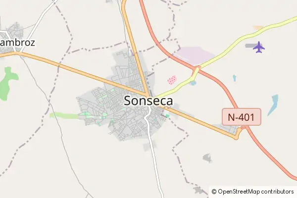 Mapa Sonseca